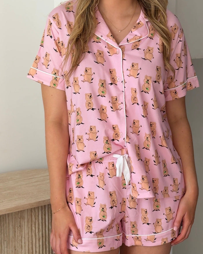 Pink Quokka Set