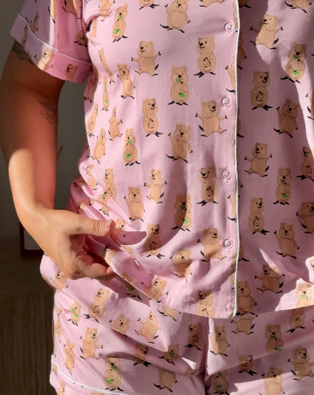 Pink Quokka Set