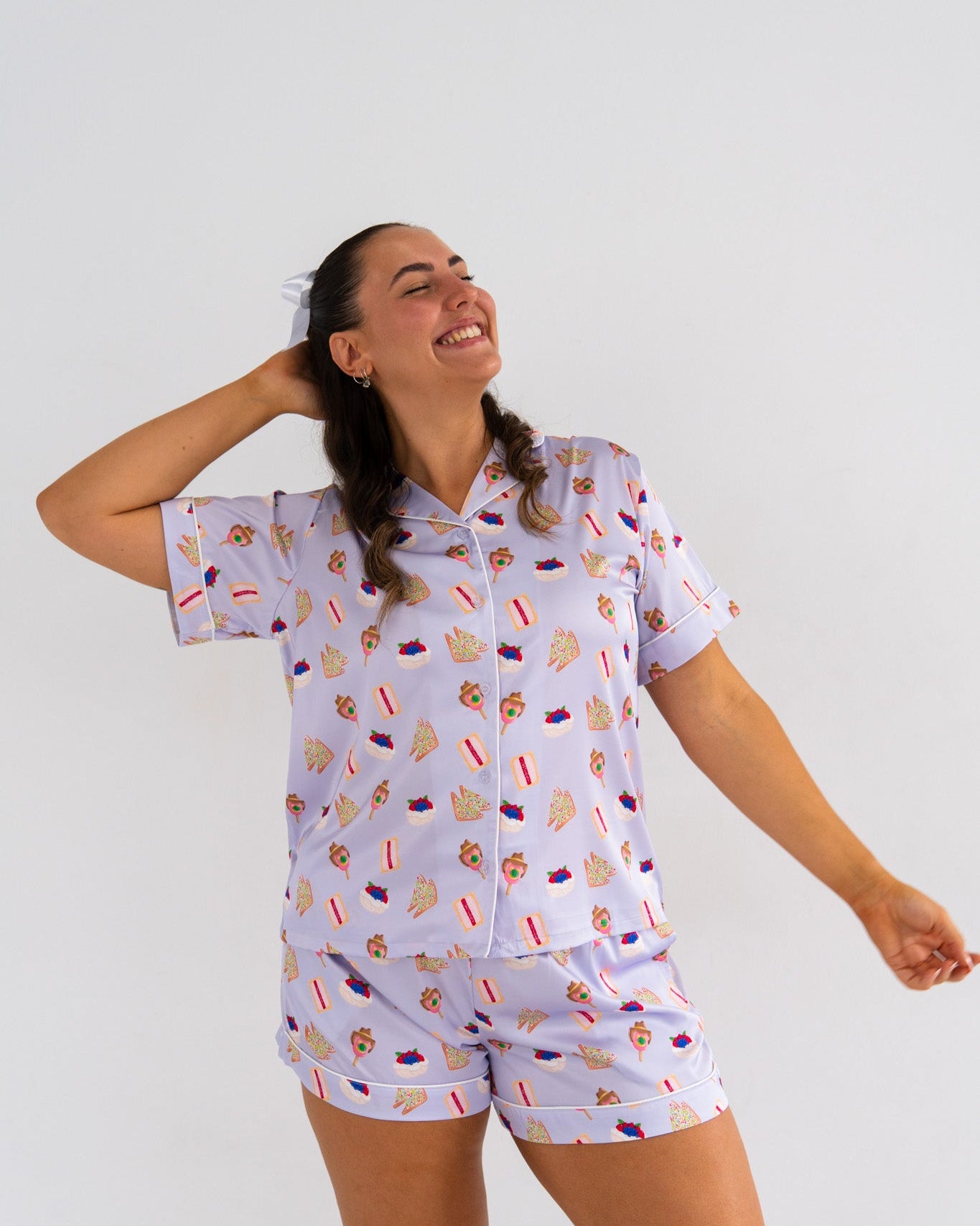 Aussie Sweets Satin Pyjamas