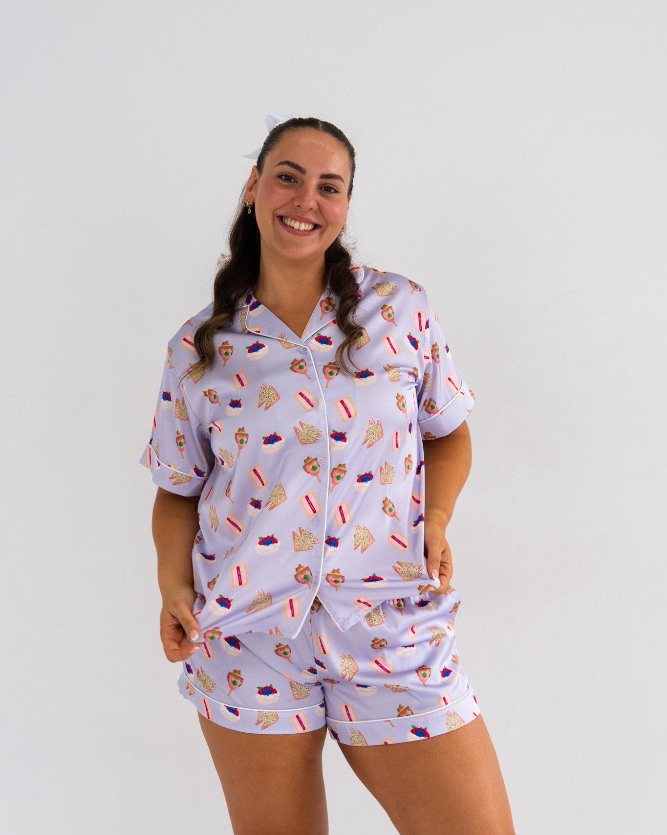 Aussie Sweets Satin Pyjamas