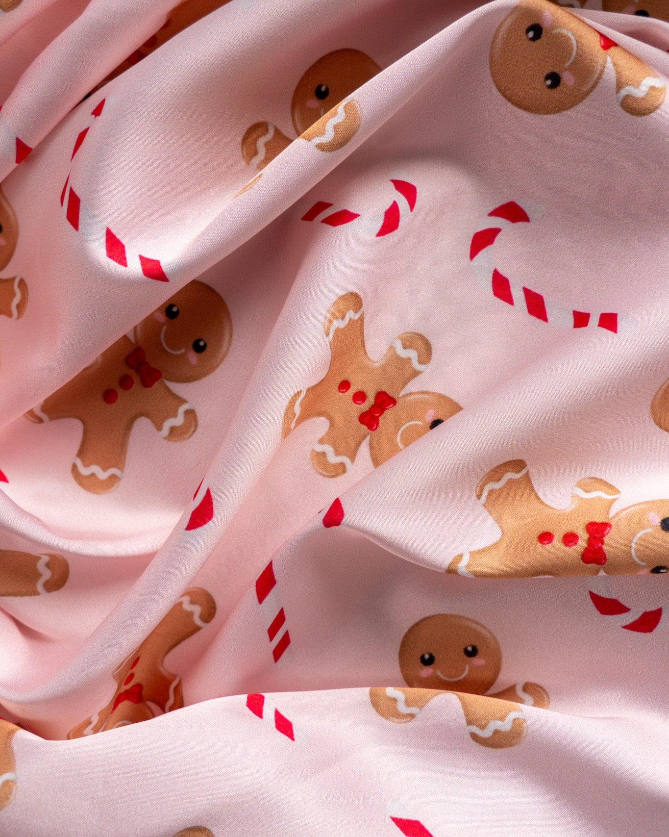 Gingerbread Satin Pyjamas