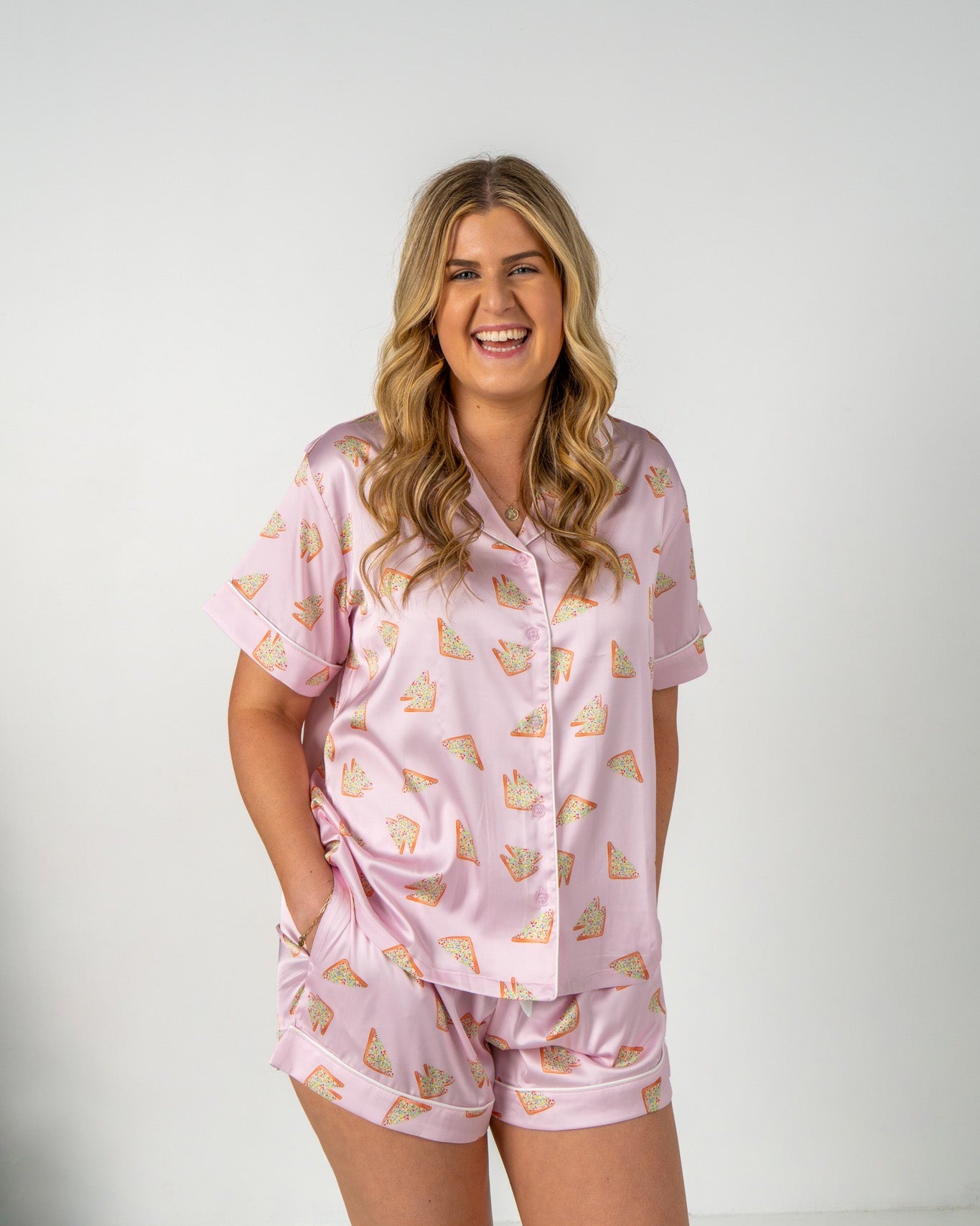Fairy Bread Satin Set