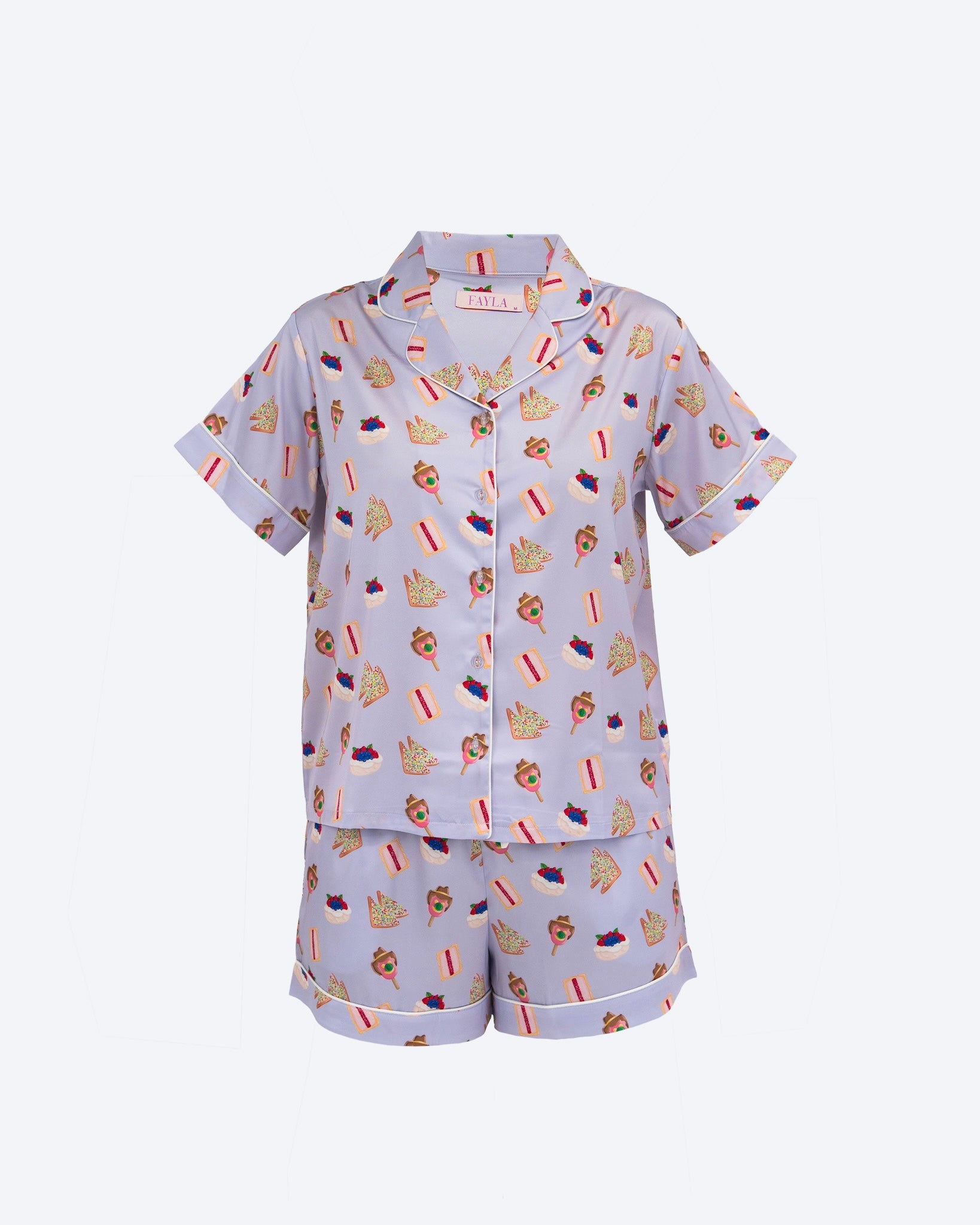 Aussie Sweets Satin Pyjamas
